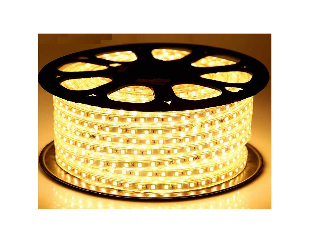 Mufasa LED Rope Light 2,5,15,20m — Warm White Waterproof Strip for Diwali Lighting & Home Decoration
